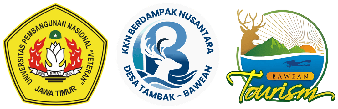 Logo Kolaborasi KKN Bahari Bawean UPNVJT & Bawean Tourism